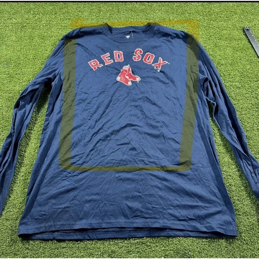 Fanatics MLB Men’s Boston Red Sox Long Sleeve T Shirt L NWT